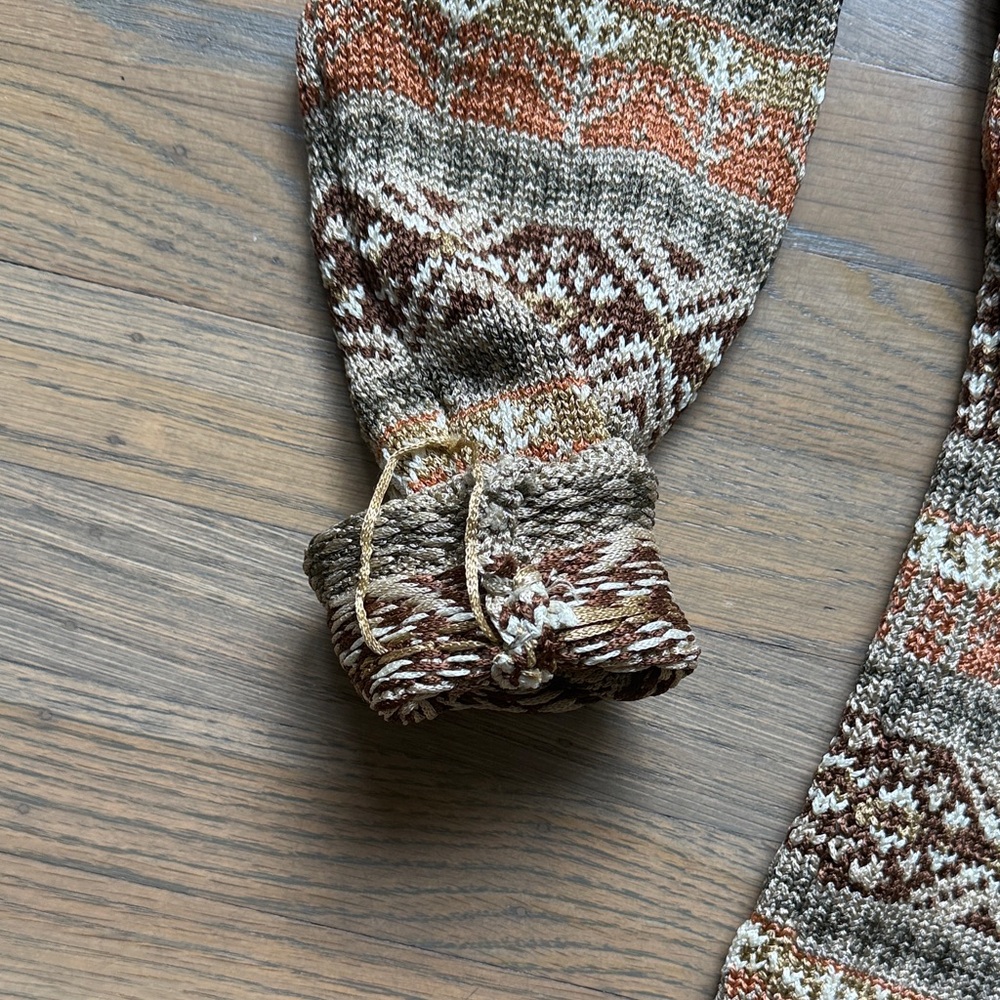 Lauren Ralph Lauren Earthy Toned Knit Sweater 90s vintage size M - Picture 9 of 12
